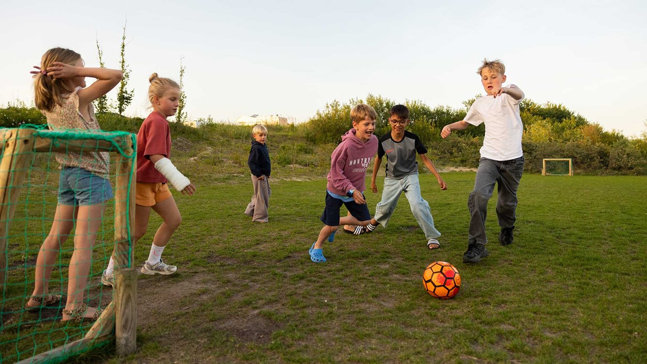Molecaten Park Waterdunen 31 voetballen