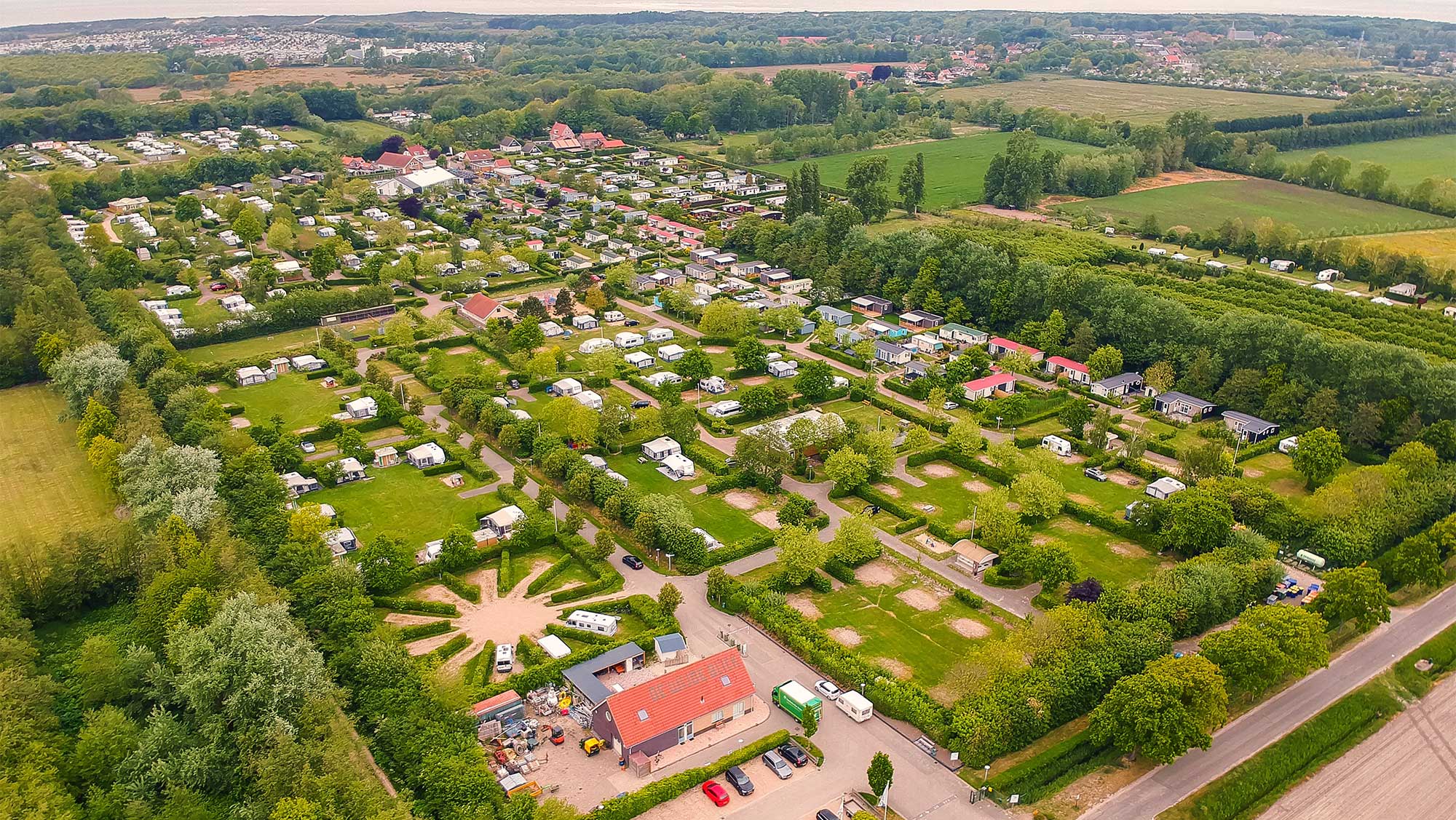 Molecaten Park Wijde Blick 29 luchtfoto
